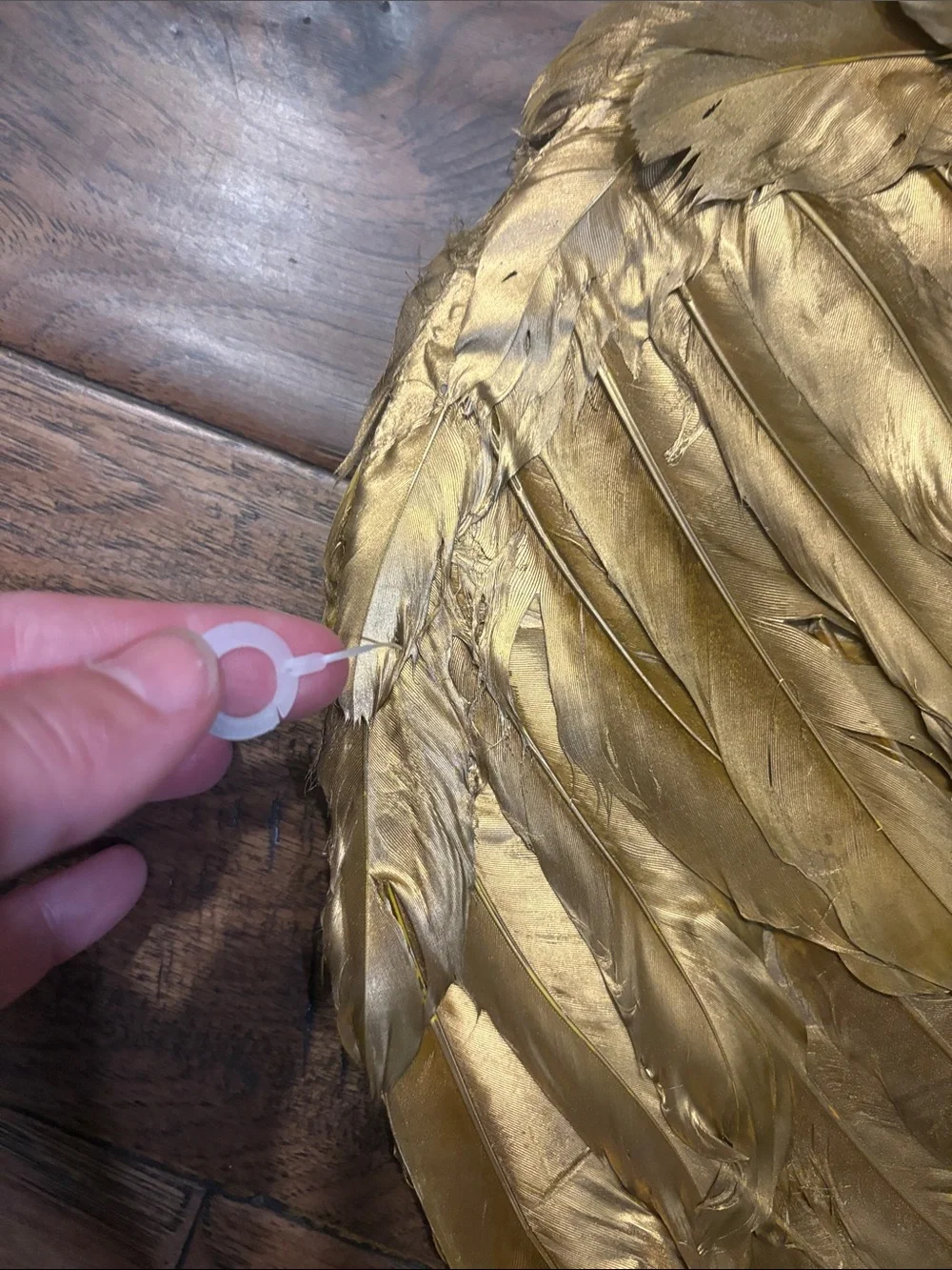 Gold Feather Angel Wings Movie Quality
